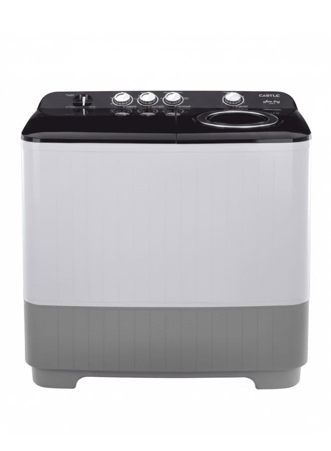 Castle Washing Machine Twin Tub 12 KG - WMH1220-BK